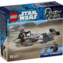 Klocki LEGO 75436 Śmigacz Mandalorianina i Grogu STAR WARS